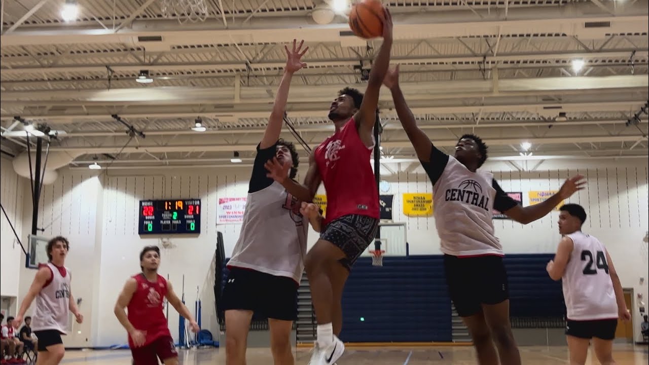GMC Hoops Highlights - Perth Amboy vs Hunterdon Central - Odie Paige Summer League - June 26, 2025