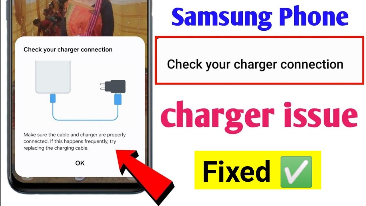 How to fix check your charger connection in Samsung | check your charger connection fix | Sumsung