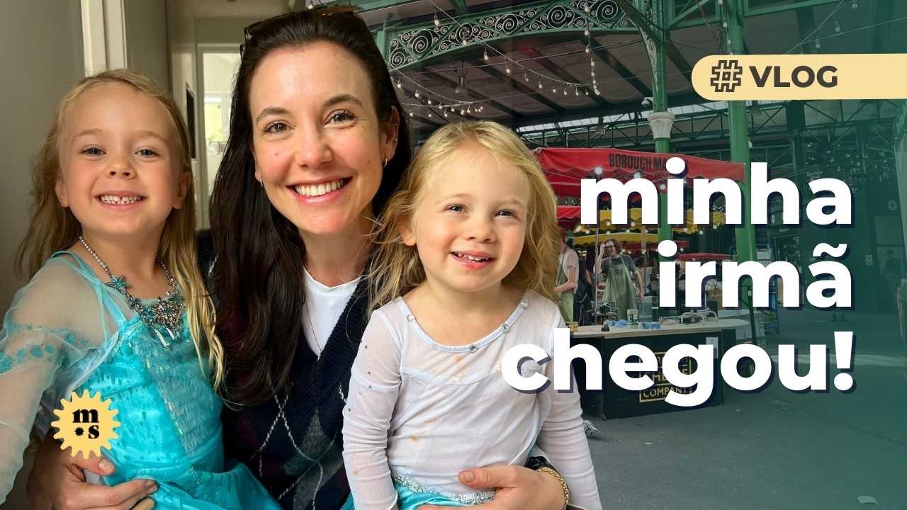 Minha irmã chegou em Londres e conhecemos uma praia inglesa | Vlog