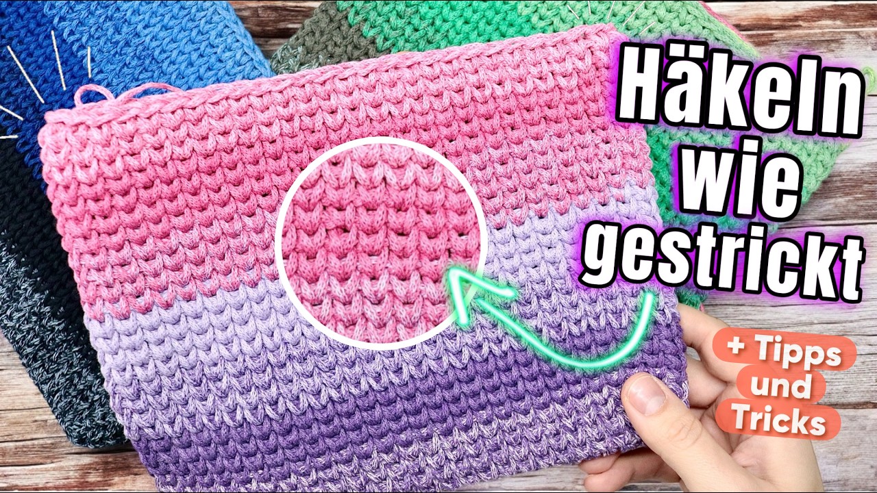 Strickstich häkeln: Der täuschend echte Stricklook – Tipps, Tricks & das perfekte Garn!