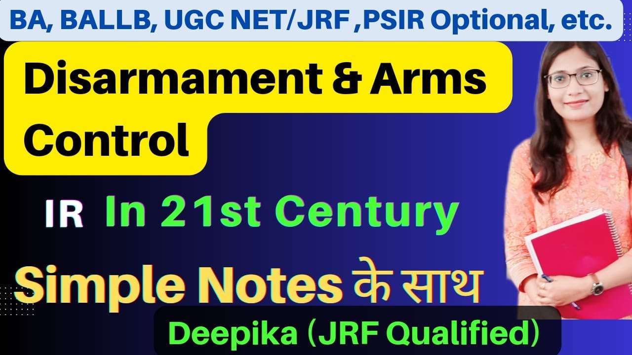 Disarmament and Arms Control in International Relations
