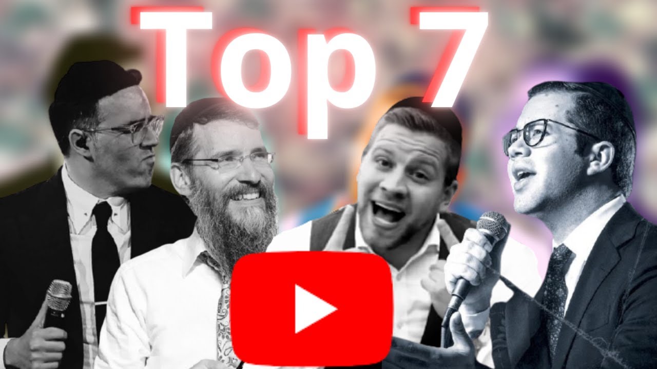 Top 7 Jewish Singers most subscribed to! (Yaakov Shwekey, Mordechai Shapiro)