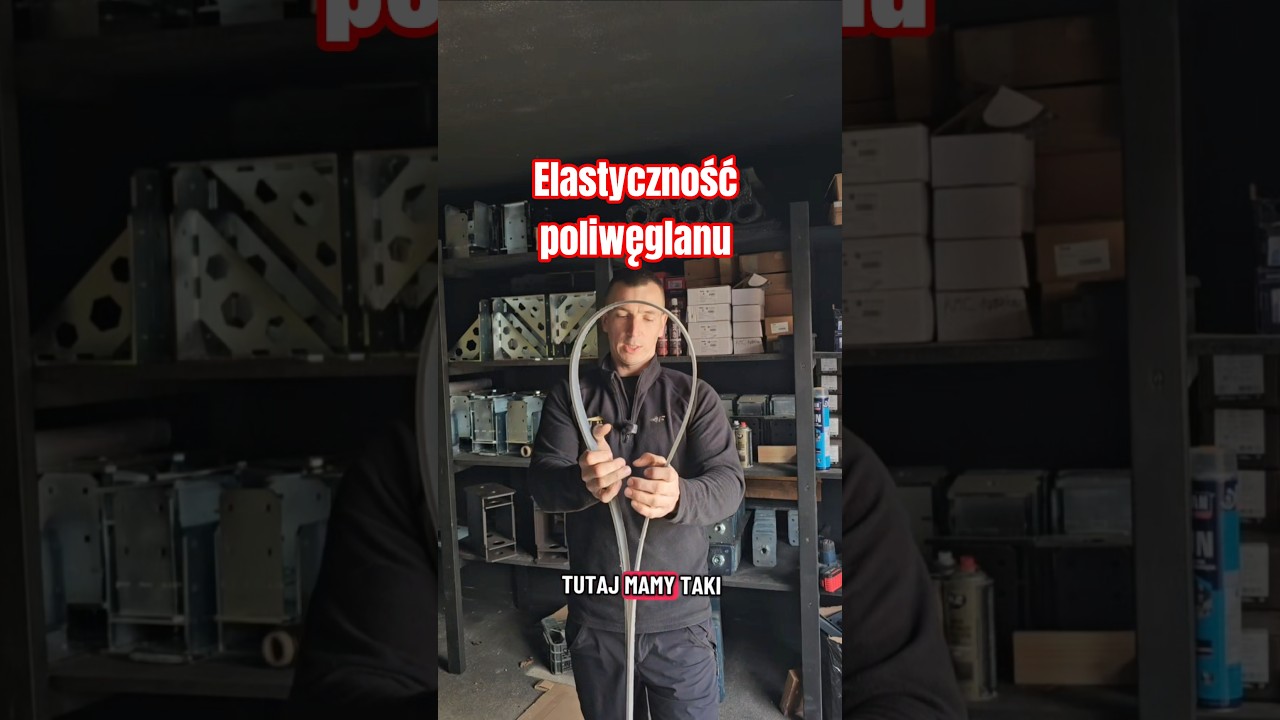 jak elastyczny jest poliwęglan lity? #kotwapro #krisarch #wszystkozaczynasieodpodstaw