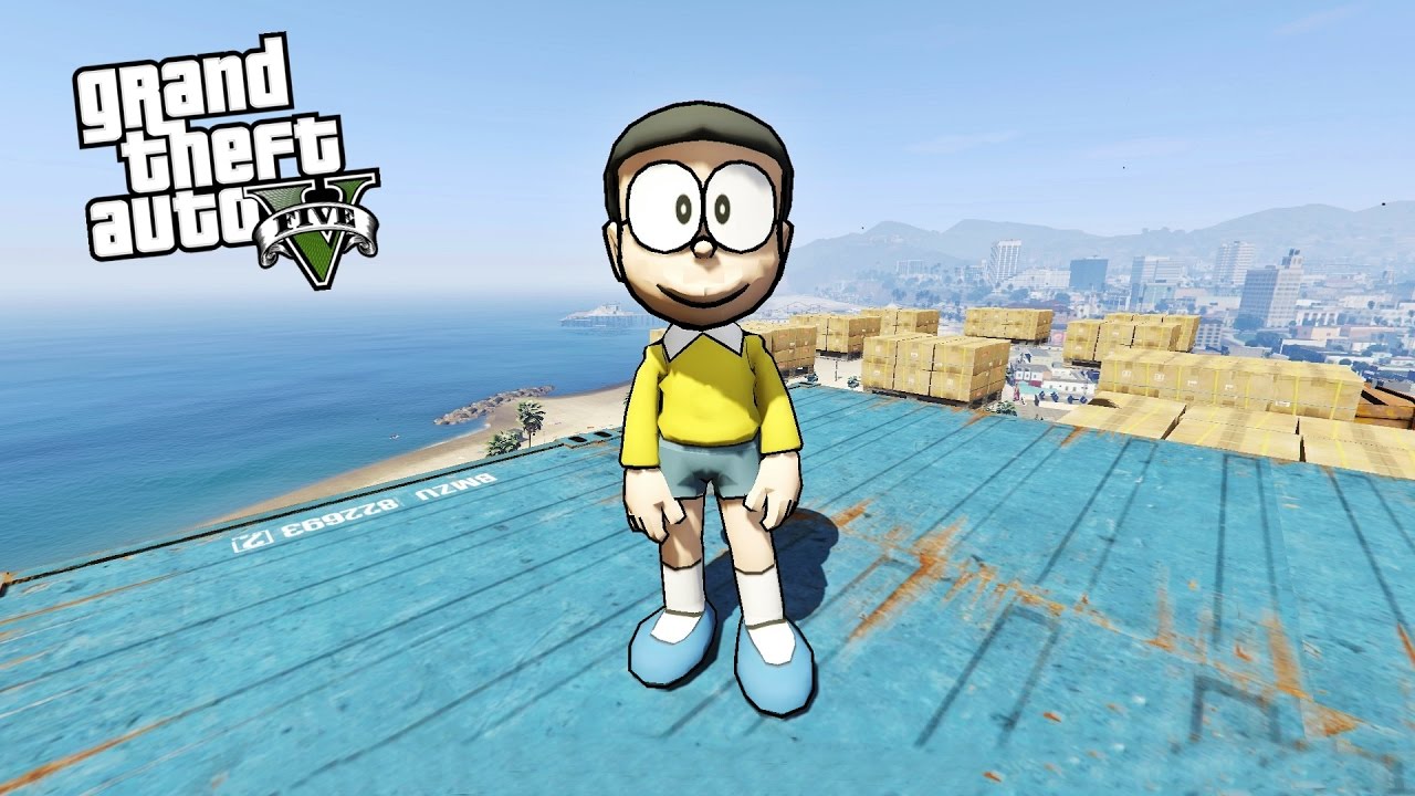 TEMBEL &Ccedil;OCUK NOBİTA GTA 5 MODU