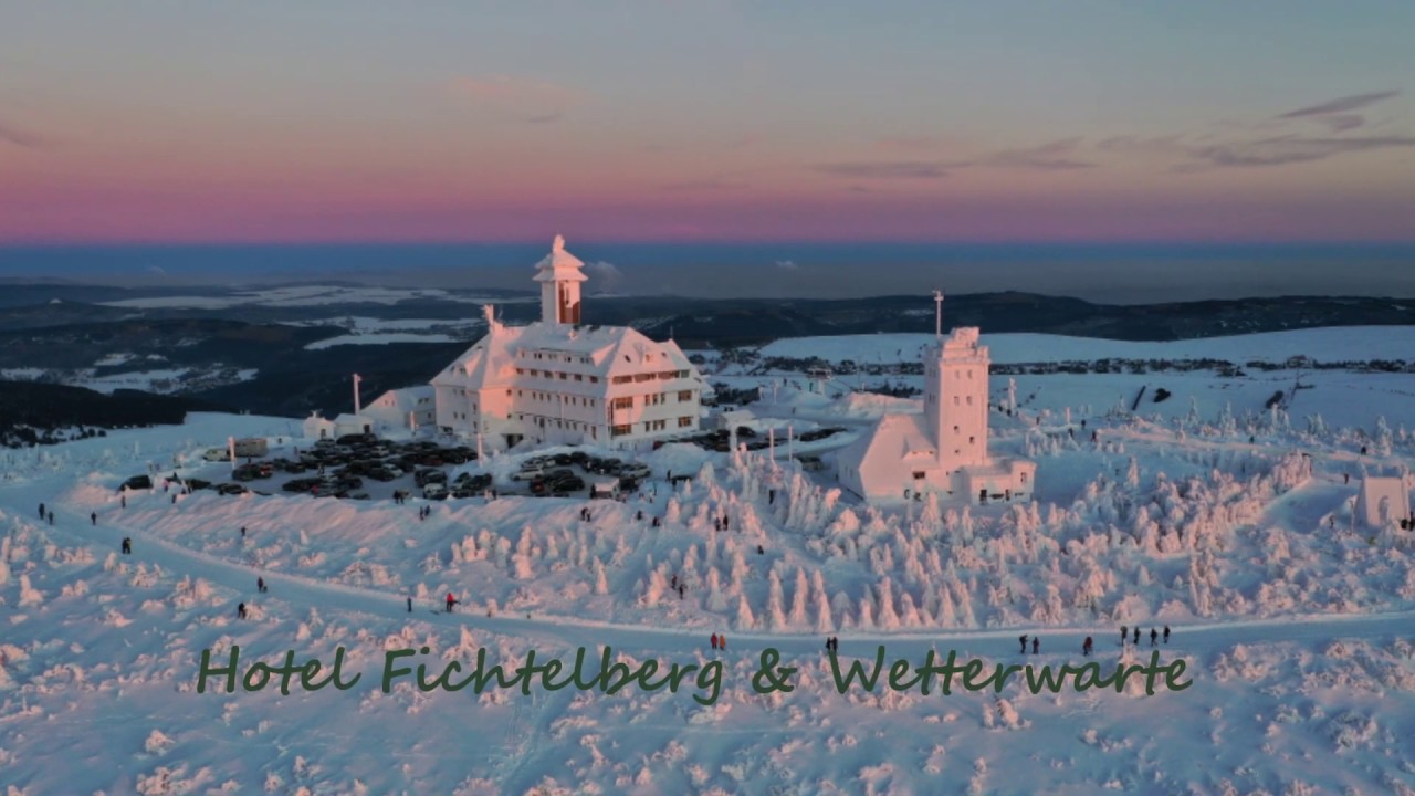 Winterimpressionen am Fichtelberg bei Oberwiesenthal im Januar 2019