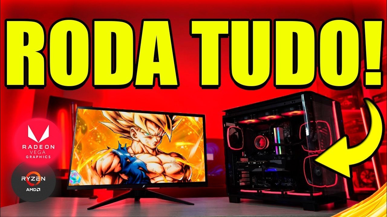 PC Gamer CUSTO BENEFÍCIO 2024 PRA RODAR TUDO, FAZER LIVE E TRABALHAR - MONTANDO MEU NOVO PC GAMER