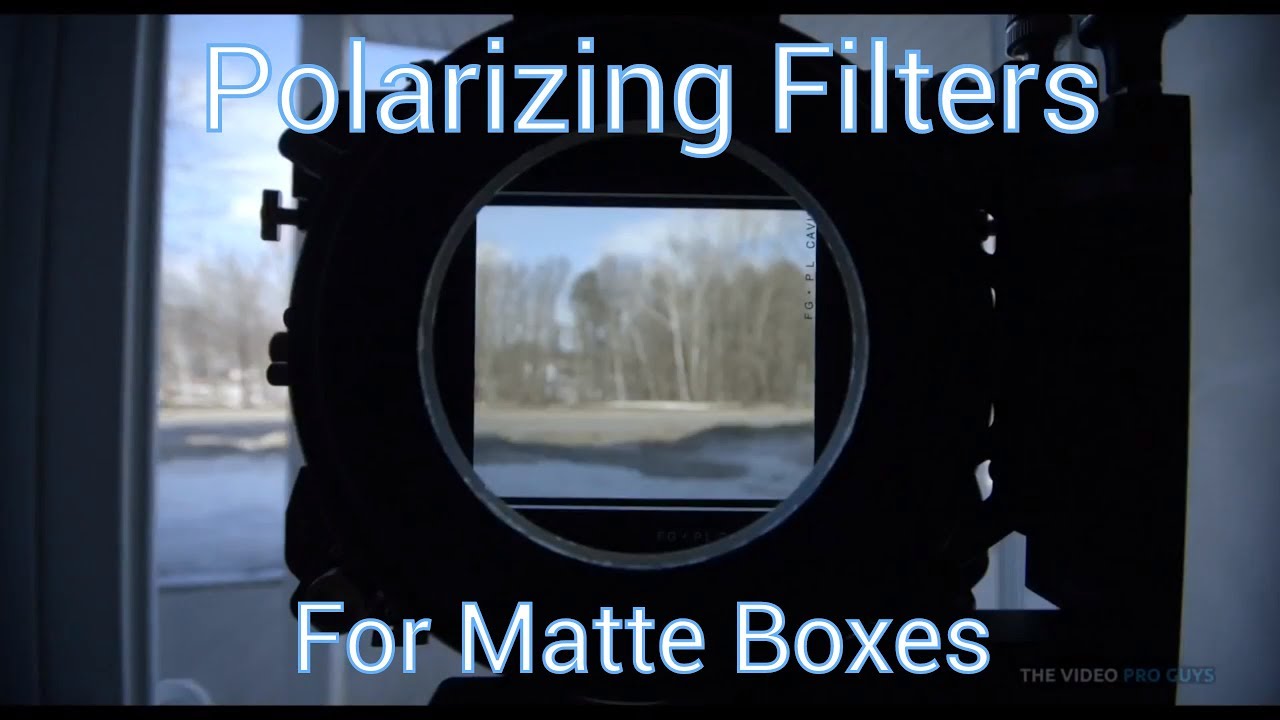 Most Underrated Video Filters : Polarizers
