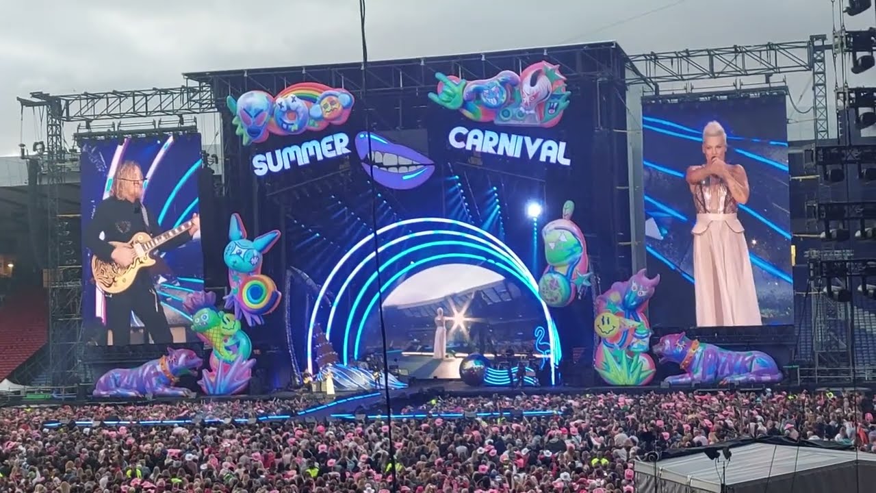 P!NK - F**kin' Perfect (Live) (Hampden Park, Glasgow, 29/06/2024)