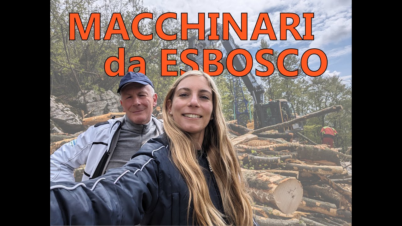 MACCHINARI in azione per l'ESBOSCO