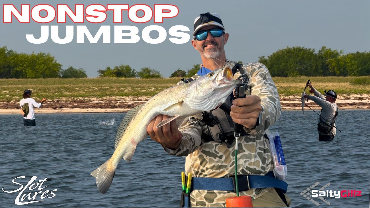 Baffin Bay Was ON FIRE – Giant Trout Every Cast!