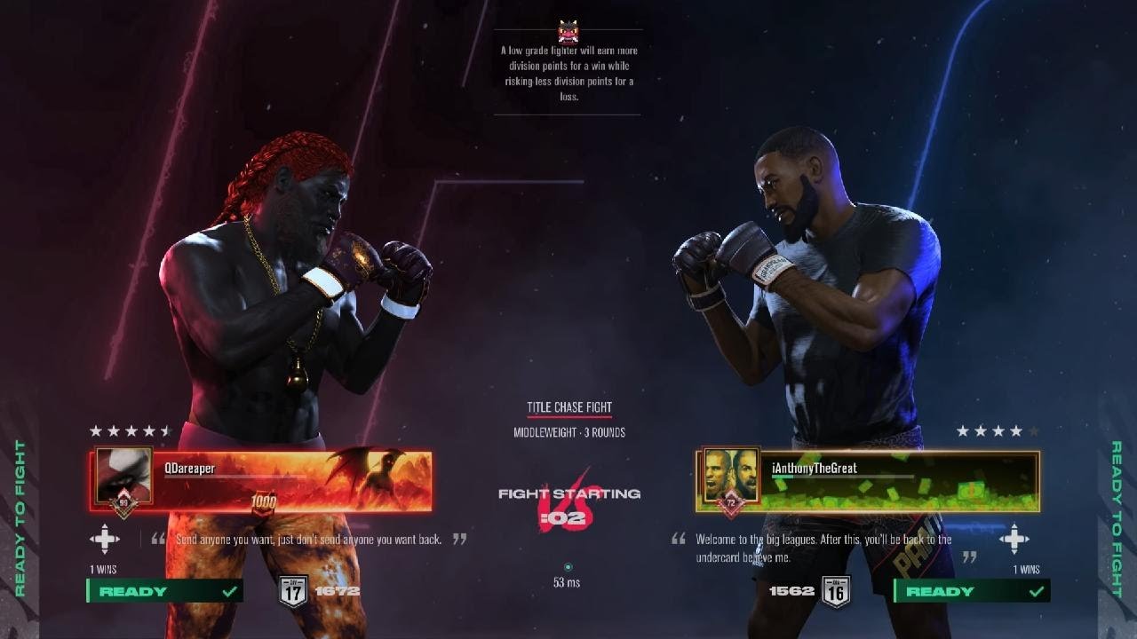 VS. IANTHONYTHEGREAT   III