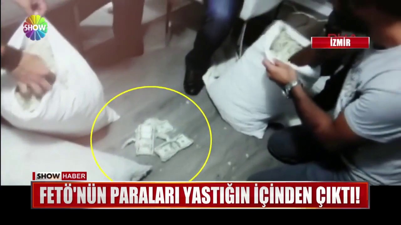 FET&Ouml;'n&uuml;n paraları yastığın i&ccedil;inden &ccedil;ıktı!