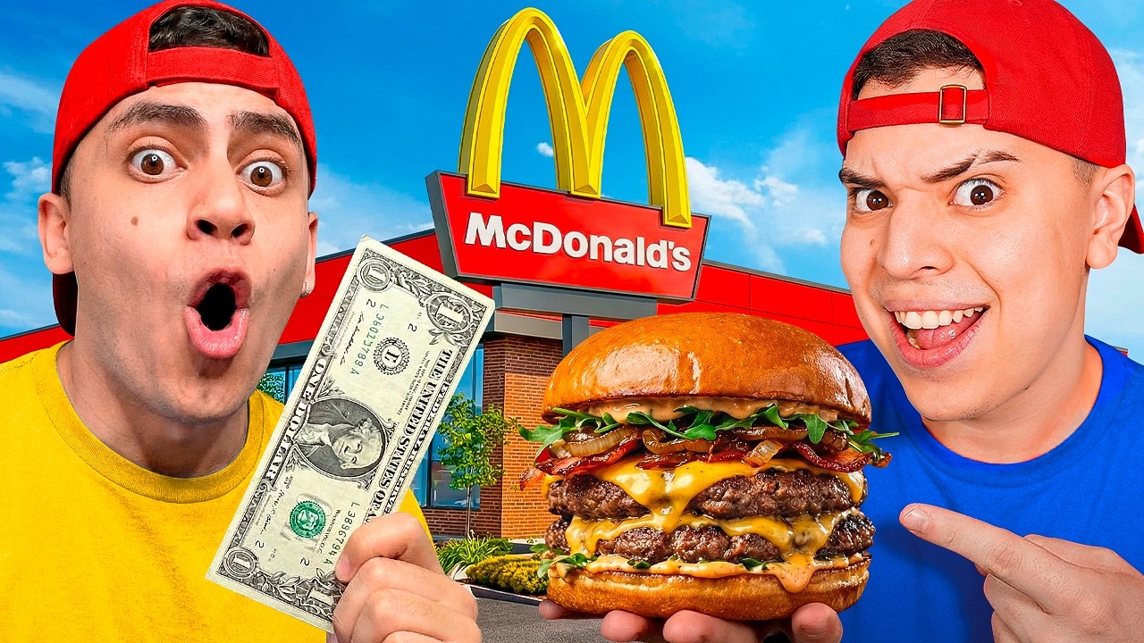 ¿Qué pasa si compras la HAMBURGUESA MÁS BARATA de cada franquicia?