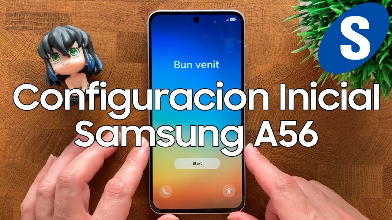 Como Hacer la Configuracion Inicial del Samsung A56 - Samsungizate