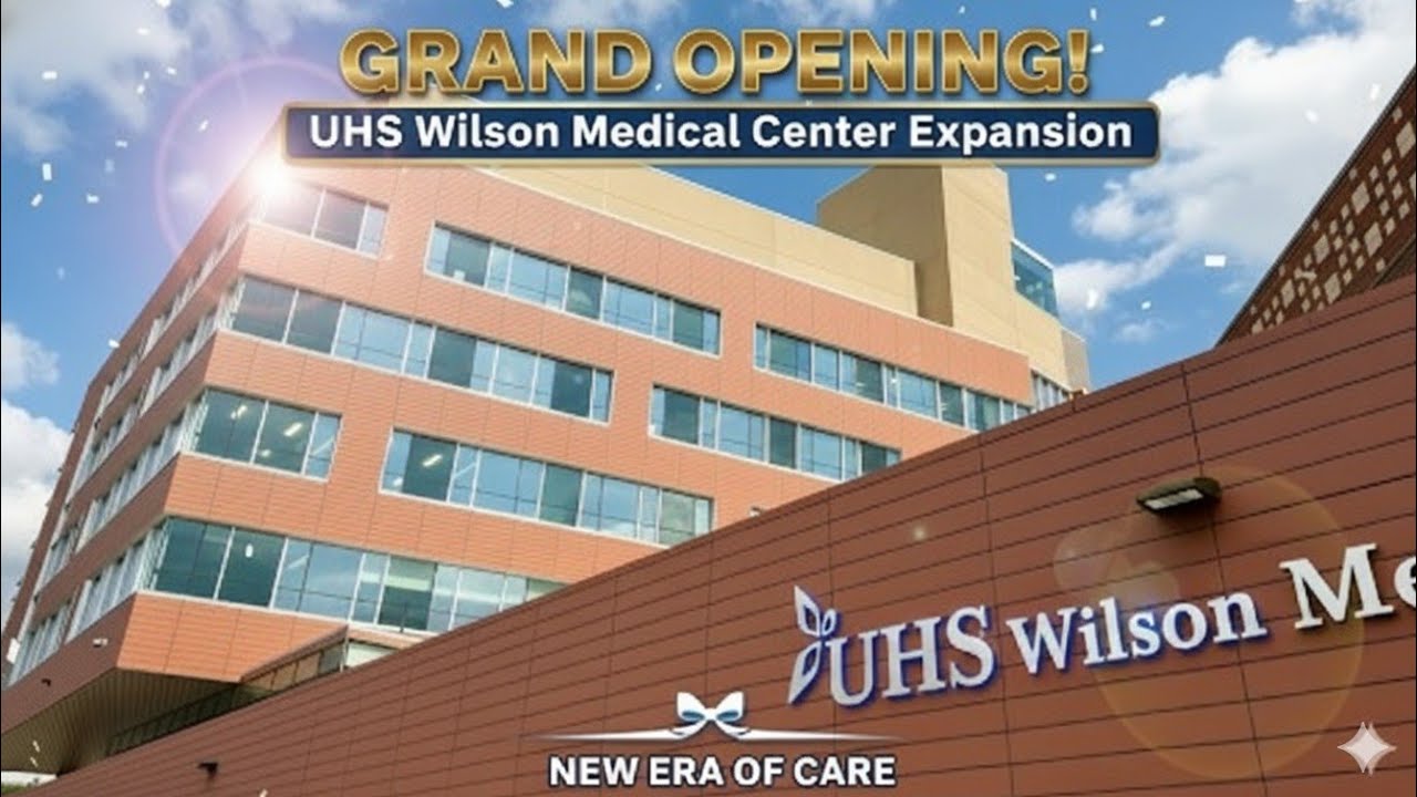 Pre-opening Inside Tour - The Wilson Tower at UHS Johnson City
