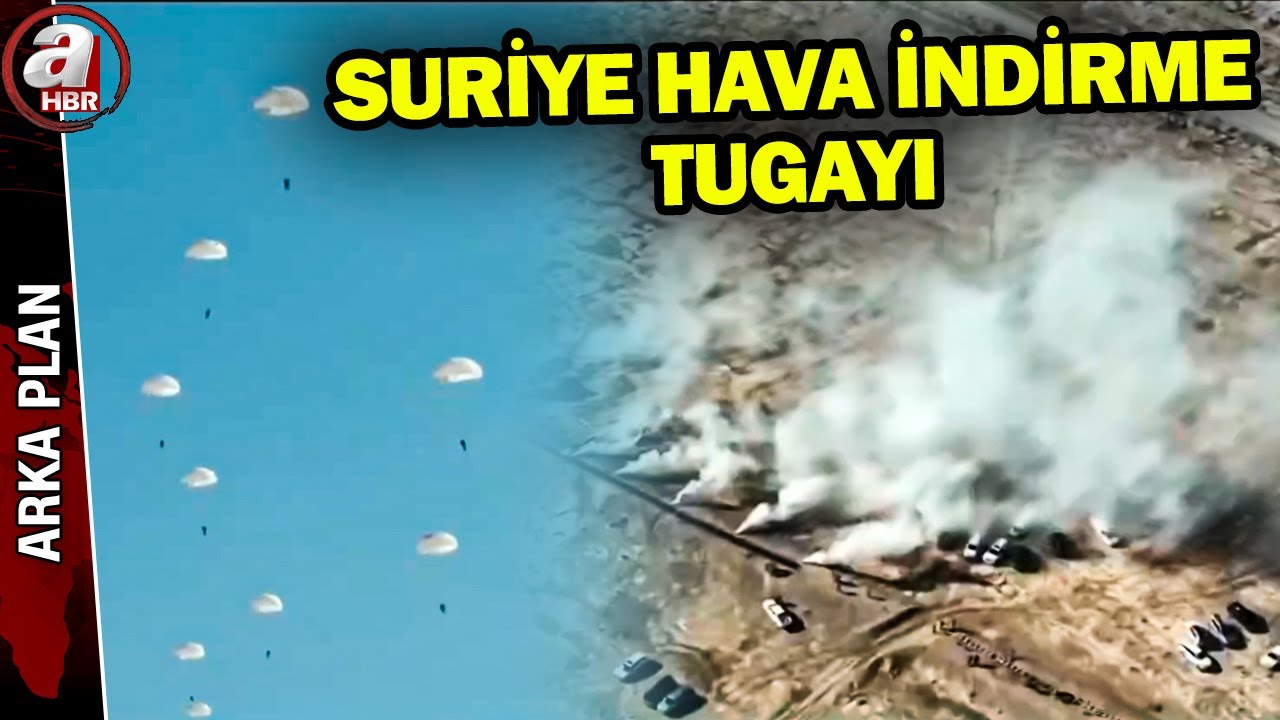 Suriye hava indirme tugayından görüntüler! 