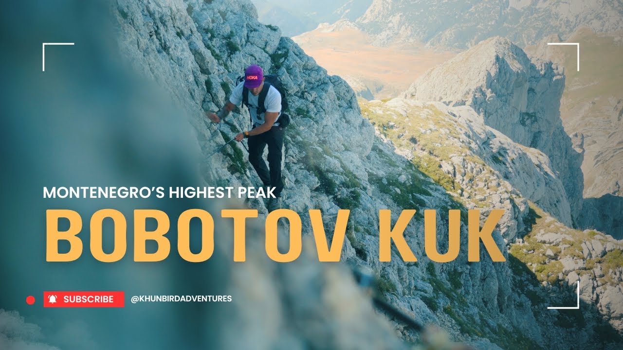 Bobotov Kuk Highest Point in Montenegro - Solo Hiking