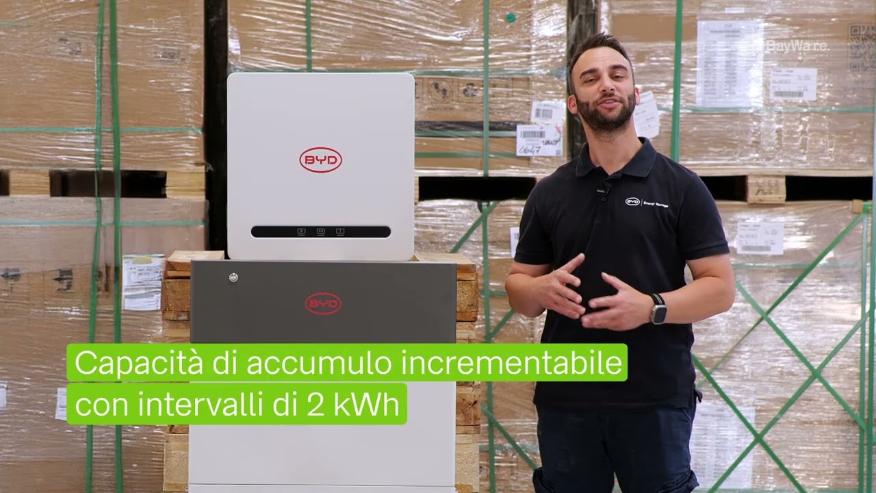 Video Unboxing | Batteria BYD HVE e Inverter Monofase Power-Box
