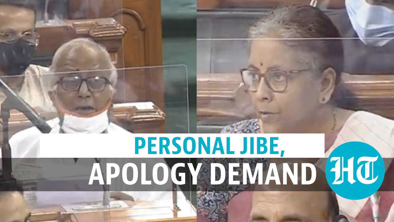 'Insult', 'apologise': Nirmala Sitharaman faces TMC MP's jibe in LS, BJP livid