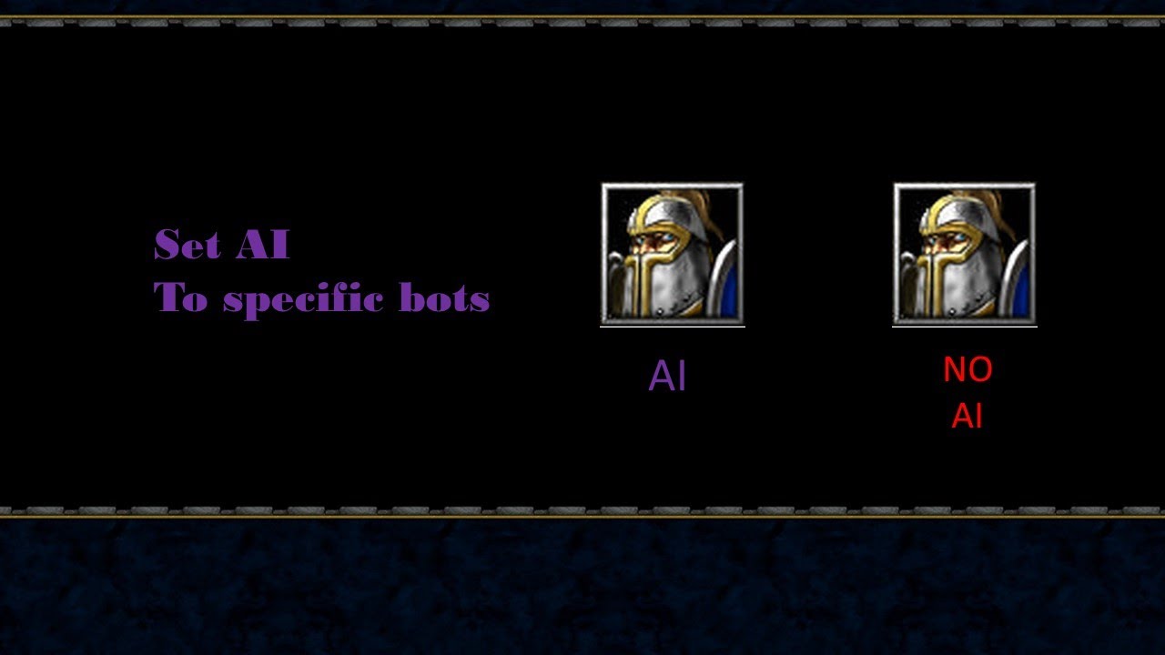 WC3 World Editor: How to put Melee AI to certain Computer Players