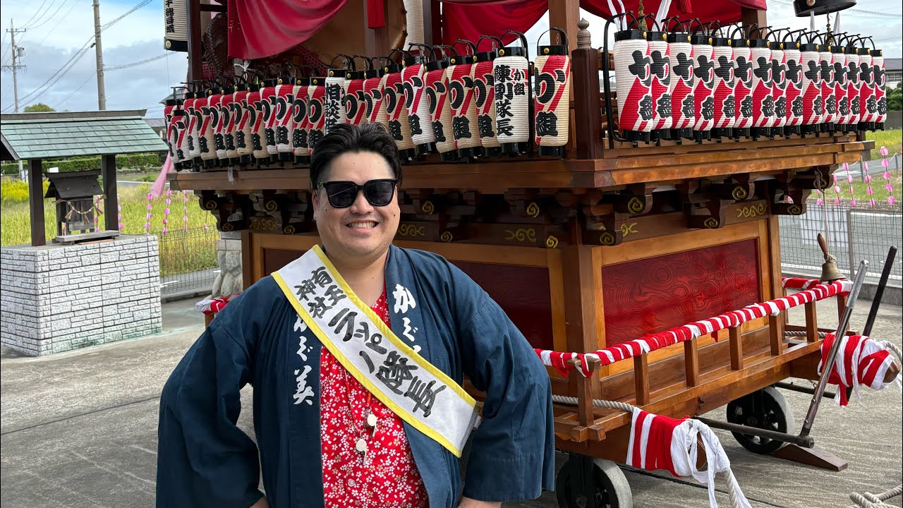 2025有玉神社例大祭にてラッパ隊長をつとめました。