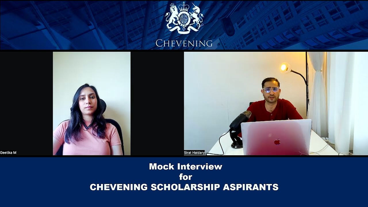 Chevening Mock Interview with Feedback | Issue 06 | Winning Interview  | 2022 - 2023