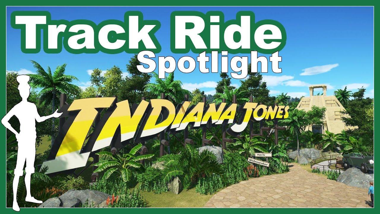 Indiana Jones Dark Ride | Track Ride Spotlight | Planet Coaster