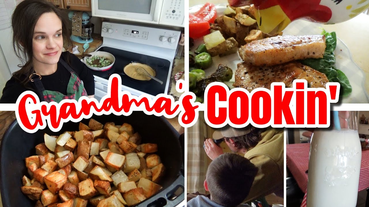 Not Yet! 👵 Cooking GRANDMA'S COMFORT FOOD 🥣 A Day of Meals in My Simple Country Kitchen