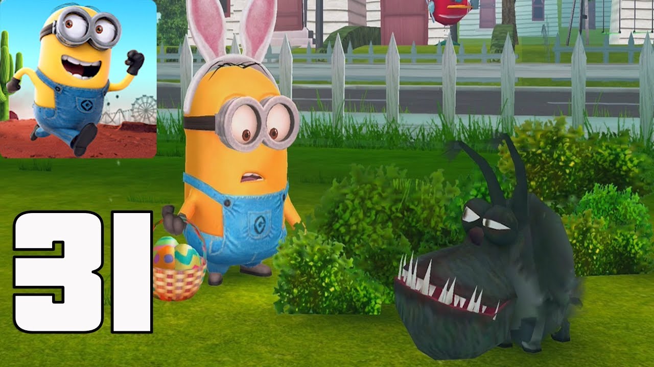 Despicable Me Minion Rush - Gameplay Walkthrough part 31 - Happy Easter(iOS, Android)