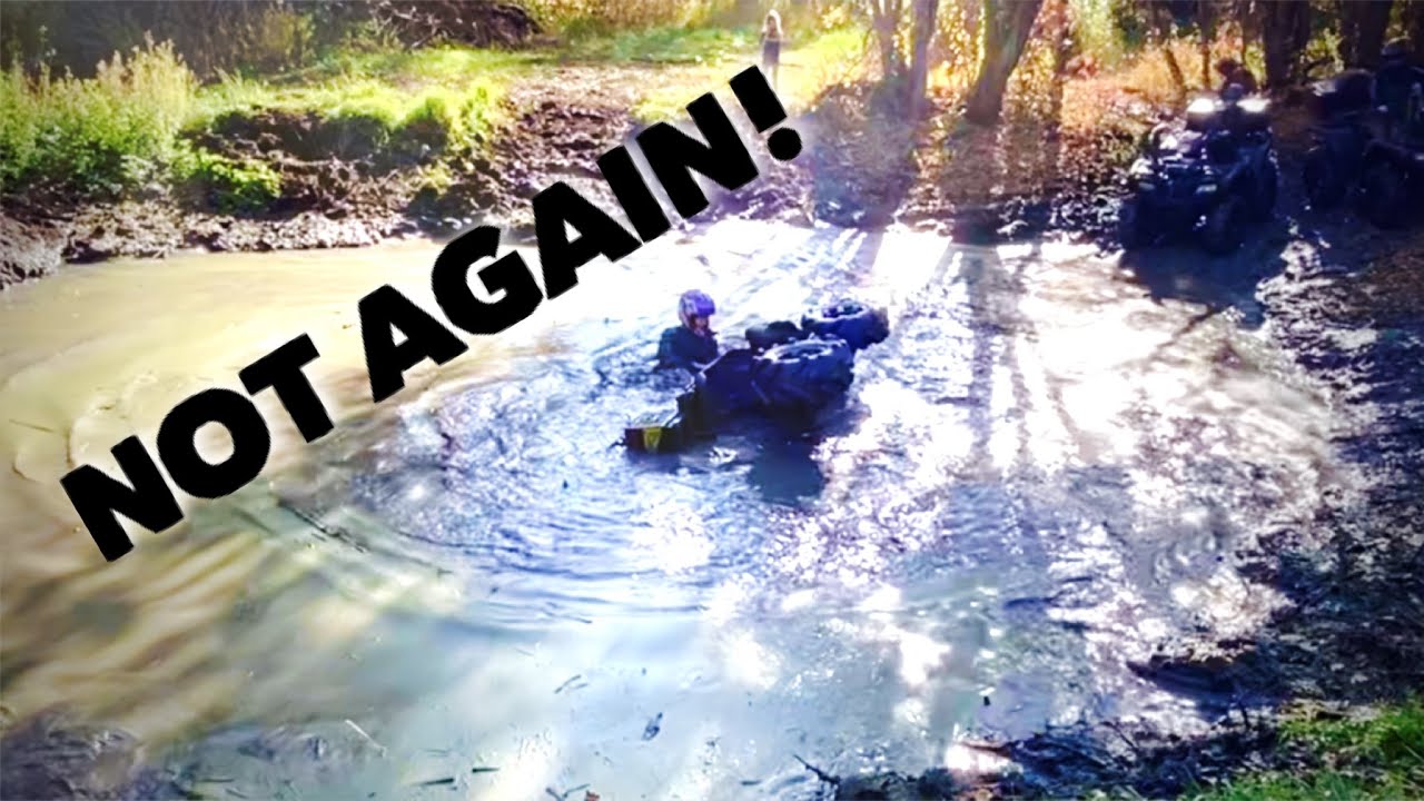 Jumping The NEW Honda Rubicon Into The Pond!
