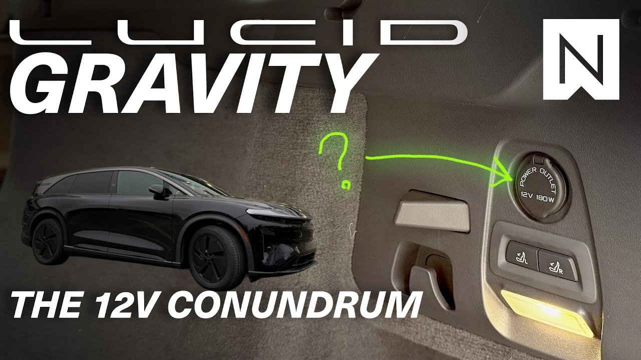 Моя проблема с 12 В в Lucid Gravity решена с помощью этого инфлятора