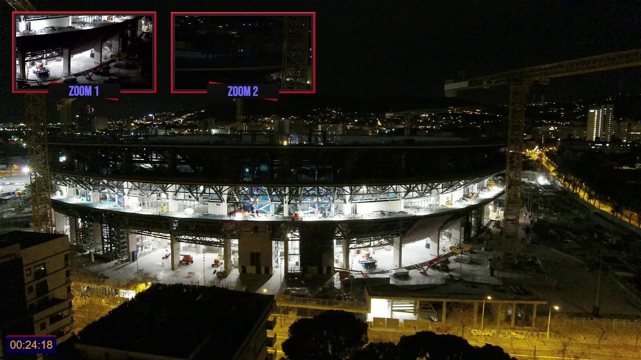 Emissió en directe 4K! 12/02/26 de Las Obras del Camp Nou!