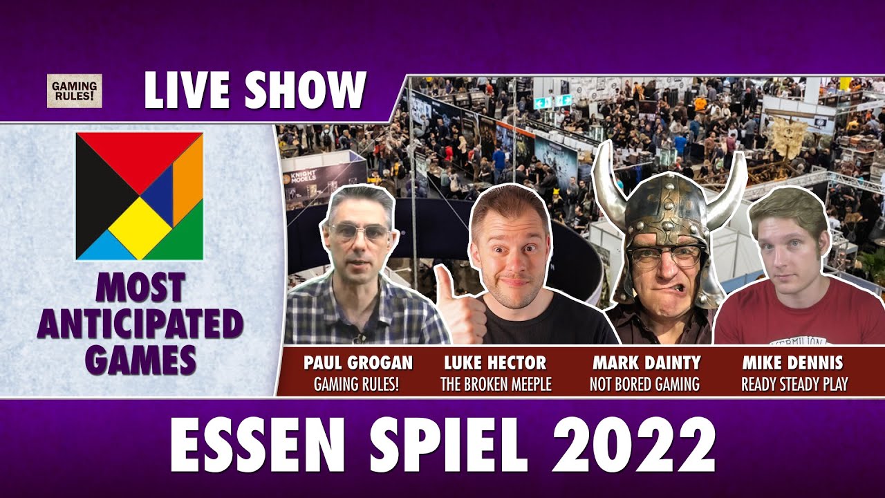 Essen 2022 Most Anticipated Games - Live Show