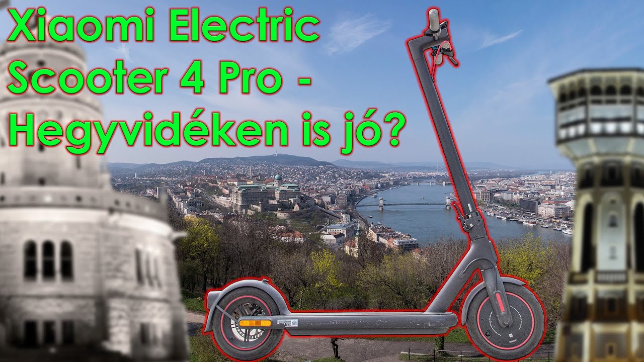 A Xiaomi Electric Scooter 4 Pro elektromos roller részletes tesztje