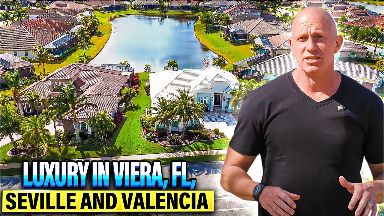 Seville & Valencia | Stunning Pool Homes with Water Views in Viera, FL