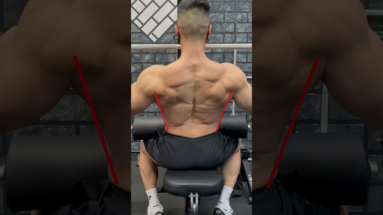 Want a WIDER Back? DO THESE! #shorts