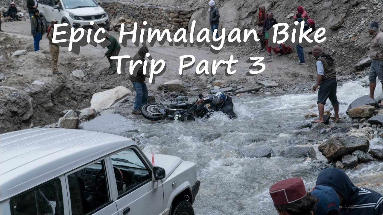 Leh Manali Highway: Himalayan Motor Bike Tour Part 3 in 4K