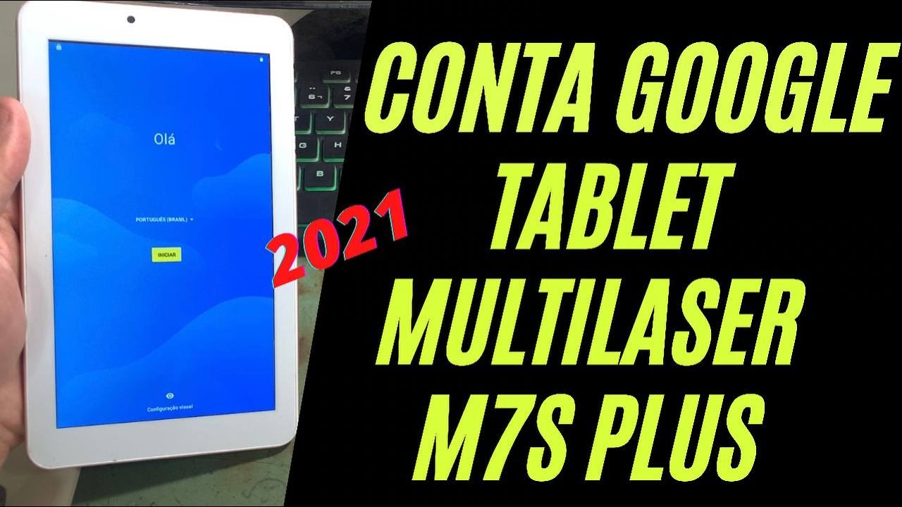 REMOVER CONTA GOOGLE TABLET MULTILASER M7S PLUS 2022 ATUALIZADO ANDROID 8.1 SEM PC NOVO MÉTODO