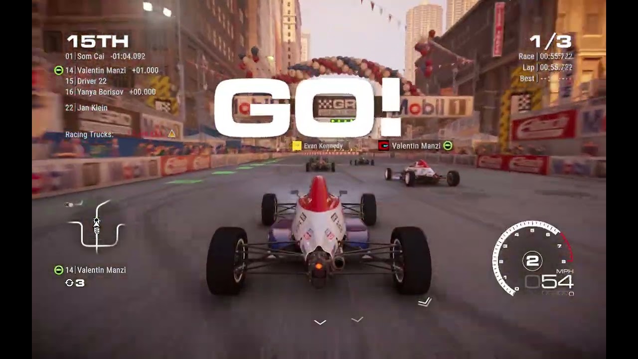 GRID Legends, Some Beautiful and Big Awesome Gameplay (Steam Deck)