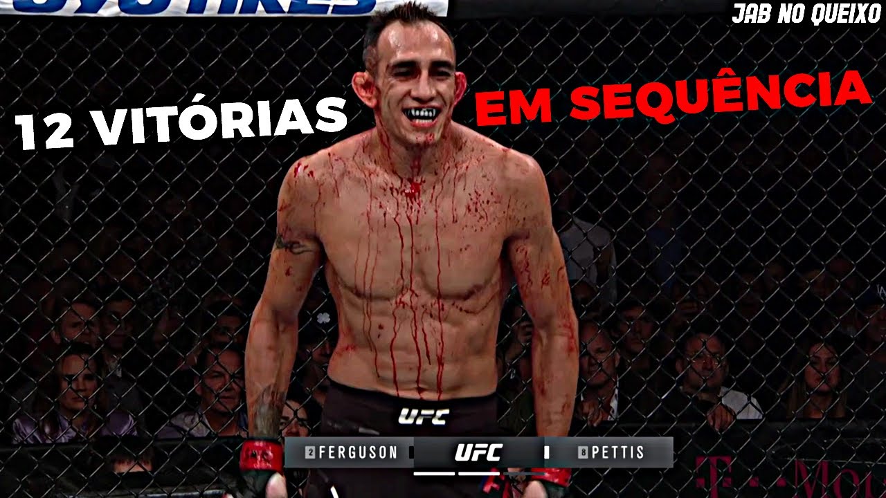 HIST&Oacute;RICO! Tony Ferguson e a MONSTRUOSA sequ&ecirc;ncia de 12 VIT&Oacute;RIAS no peso leve do UFC