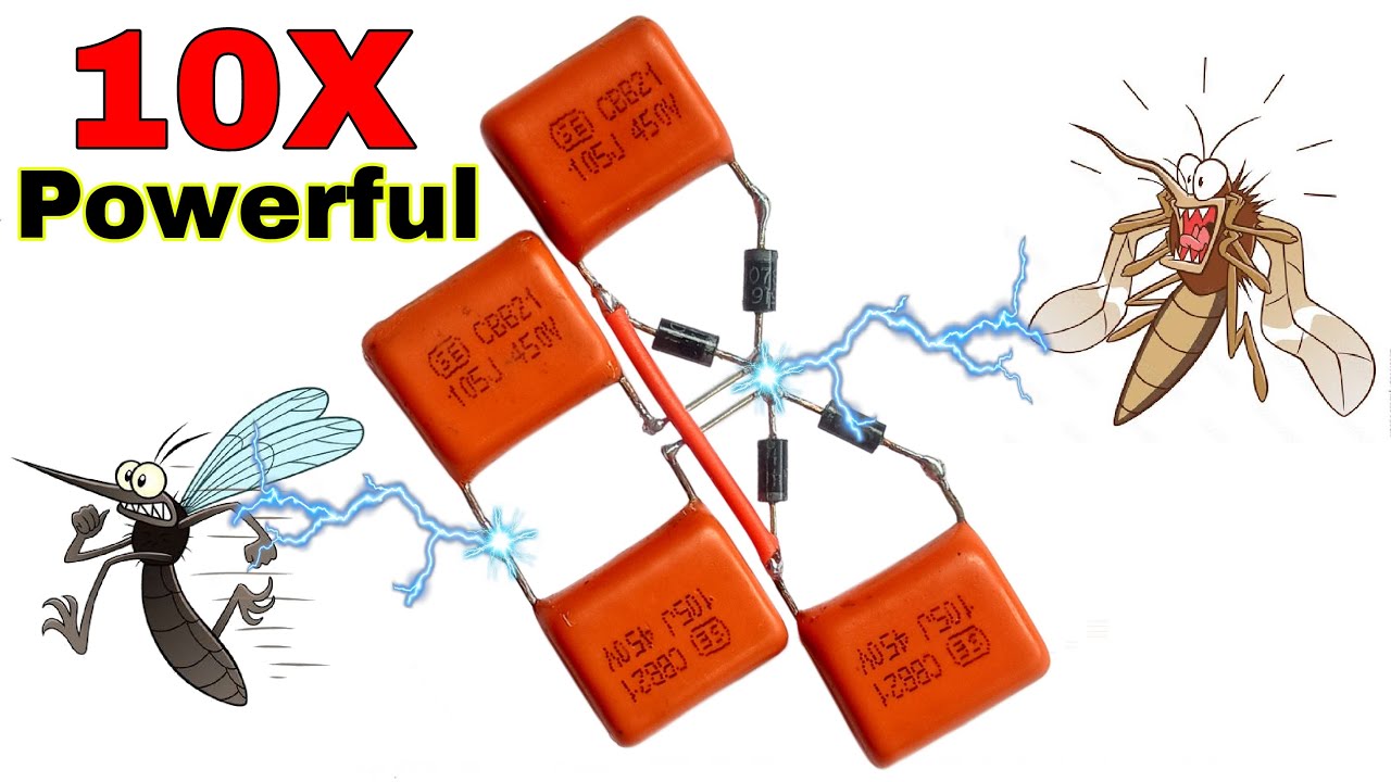 Top 2 Most Powerful Mosquito Zapper Circuit..Mosquito Killer Circuit..Mosquito Repellent