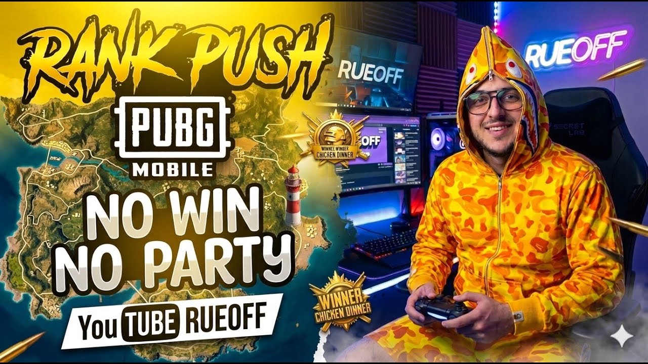 დაგვაჩელენჯეთ 😎 PUBG MOBILE RANK PUSH 🔥