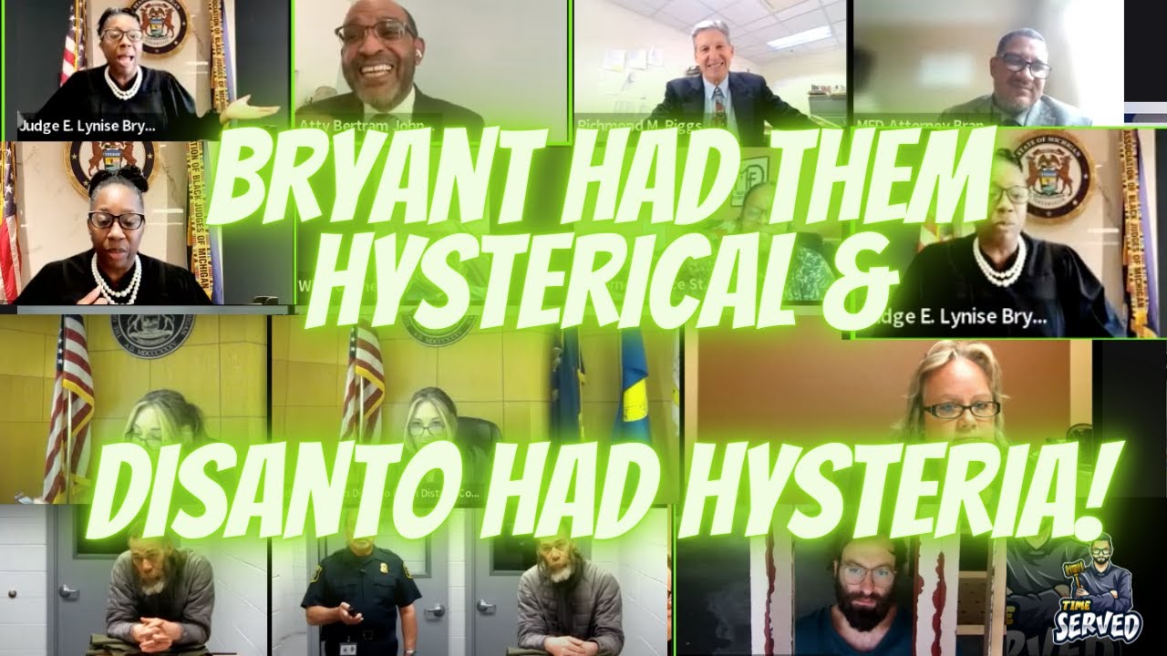 Judge Bryant was Hysterical & DiSanto had Hysteria! Update* You Won't Regret These! #judge #trending