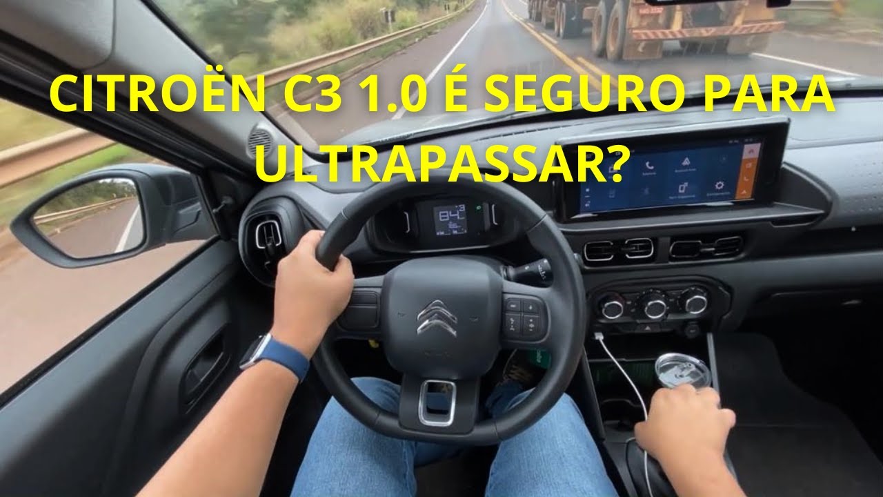 ULTRAPASSANDO TODO MUNDO DE CITROËN C3 LIVE PACK 1.0 2023 NA ESTRADA 🔥🔥🔥