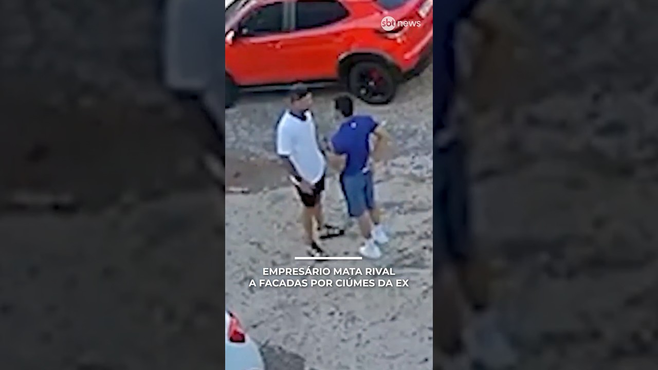 Homem &eacute; morto a facadas ap&oacute;s ser atacado por ex da namorada em academia | #SBTManh&atilde;