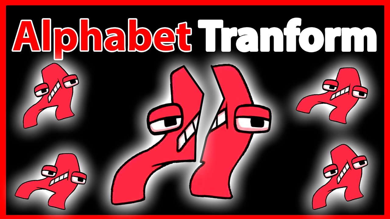 Alphabet Lore Break into Letters