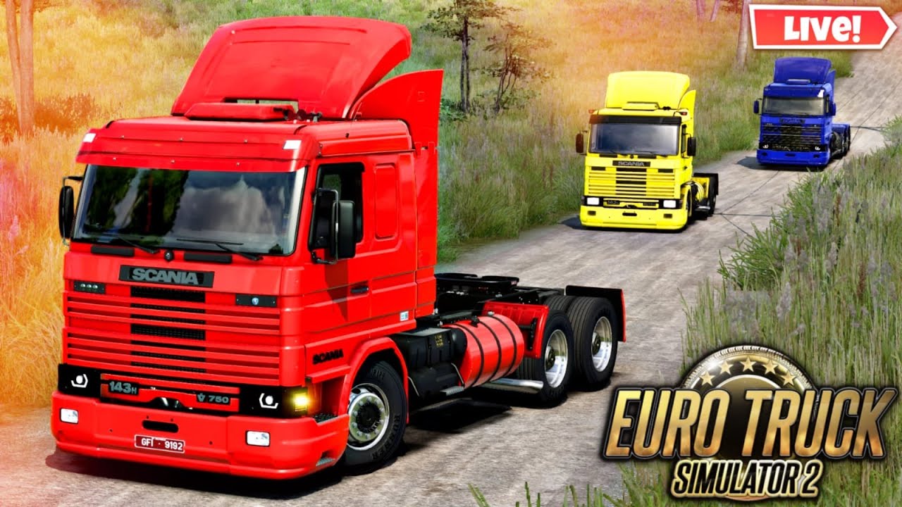 O RETORNO DO RD e O COMBOIO BARBEIRO ( AO VIVO ) - EURO TRUCK SIMULATOR 2 + G920