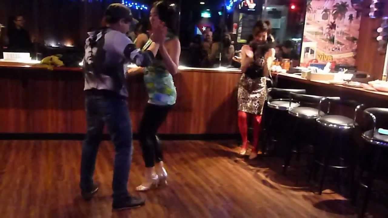 20121123 Ritsuko Salsa Perfoemance 