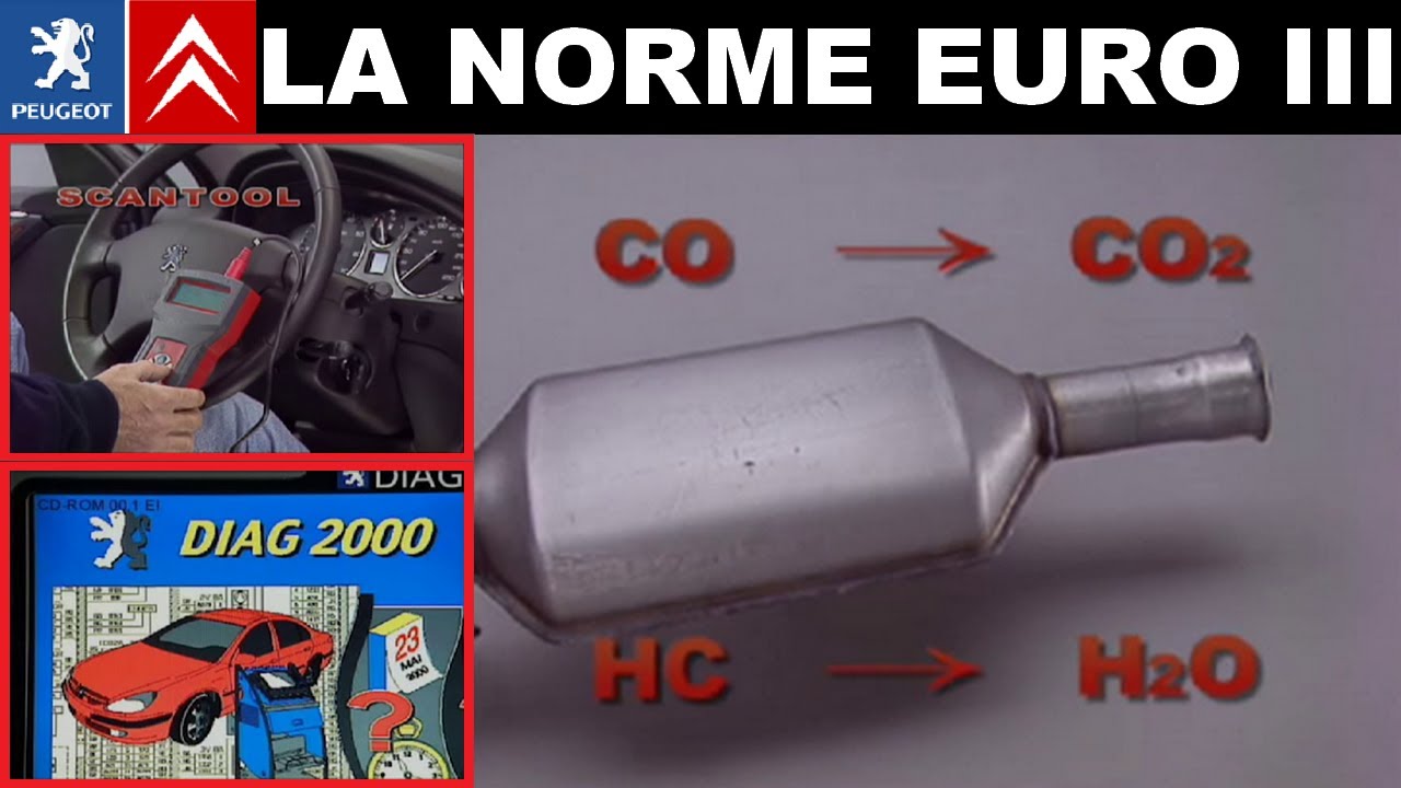 Очистка EURO 3 и PSA Peugeot Citroën EOBD