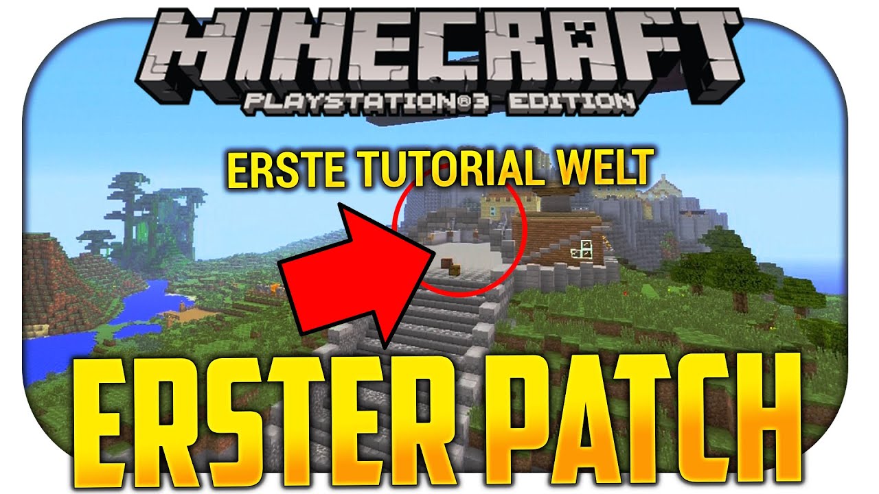 MINECRAFT [PS3]: Erste Minecraft VERSION spielen! :D (Patch 1.00/Sept. 2013)
